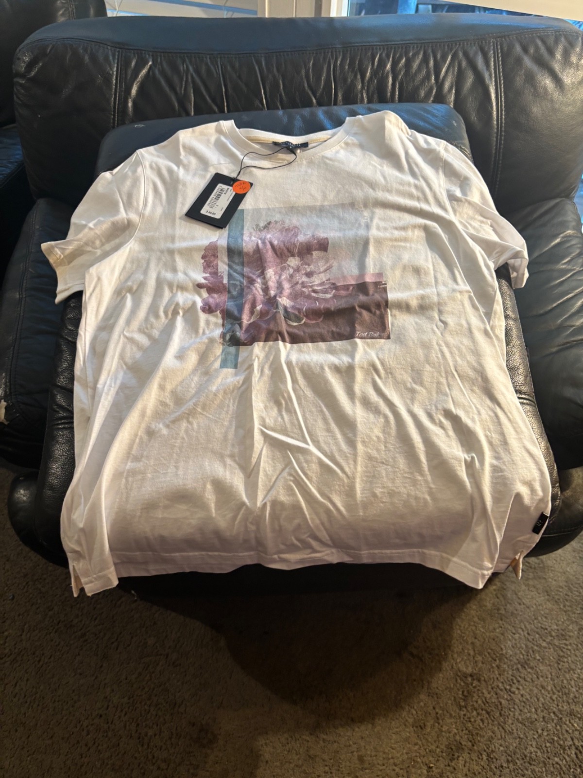Ted Baker brand graphic t shirt Mint new w tags $85 Studio wardrobe sale gallery