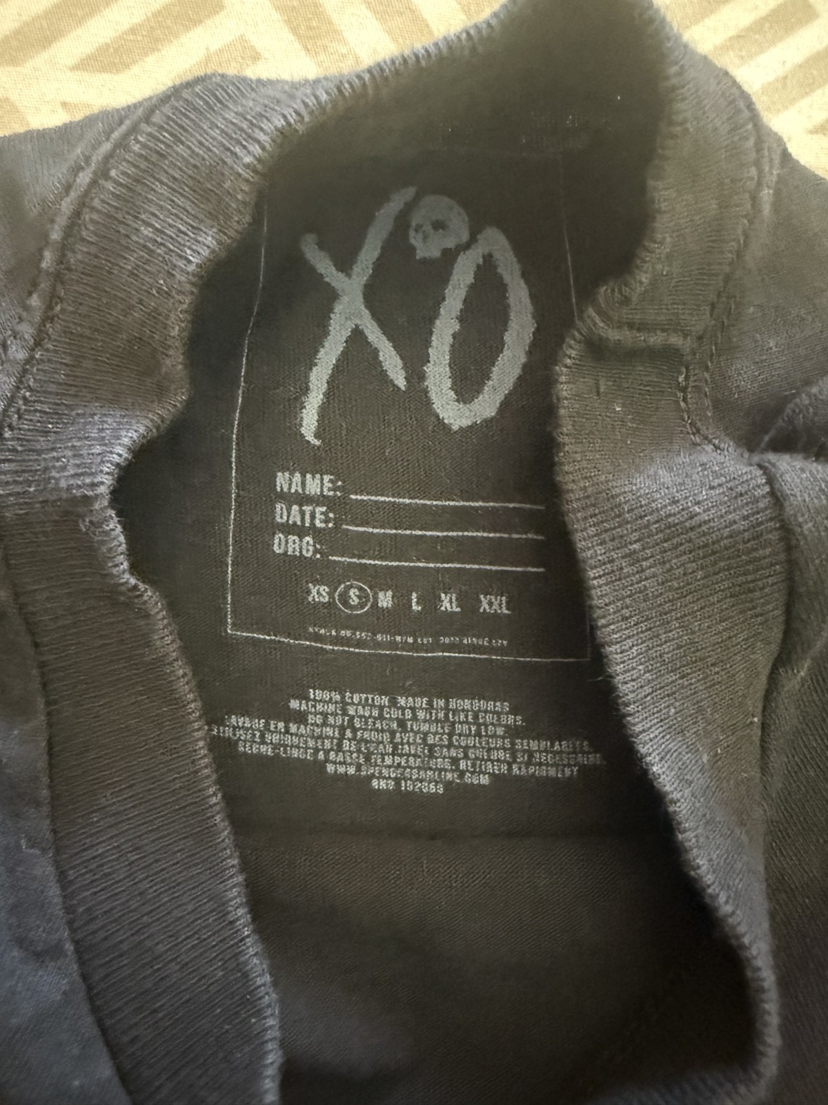 Nav Bad Habits Tour Black T-shirt Men's Small gallery