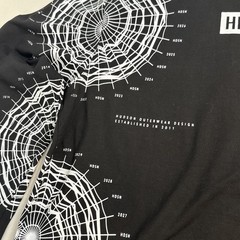 Hudson Outerwear Radar Graphic Print L/S T-Shirt Black Men’s Size XL Streetwear