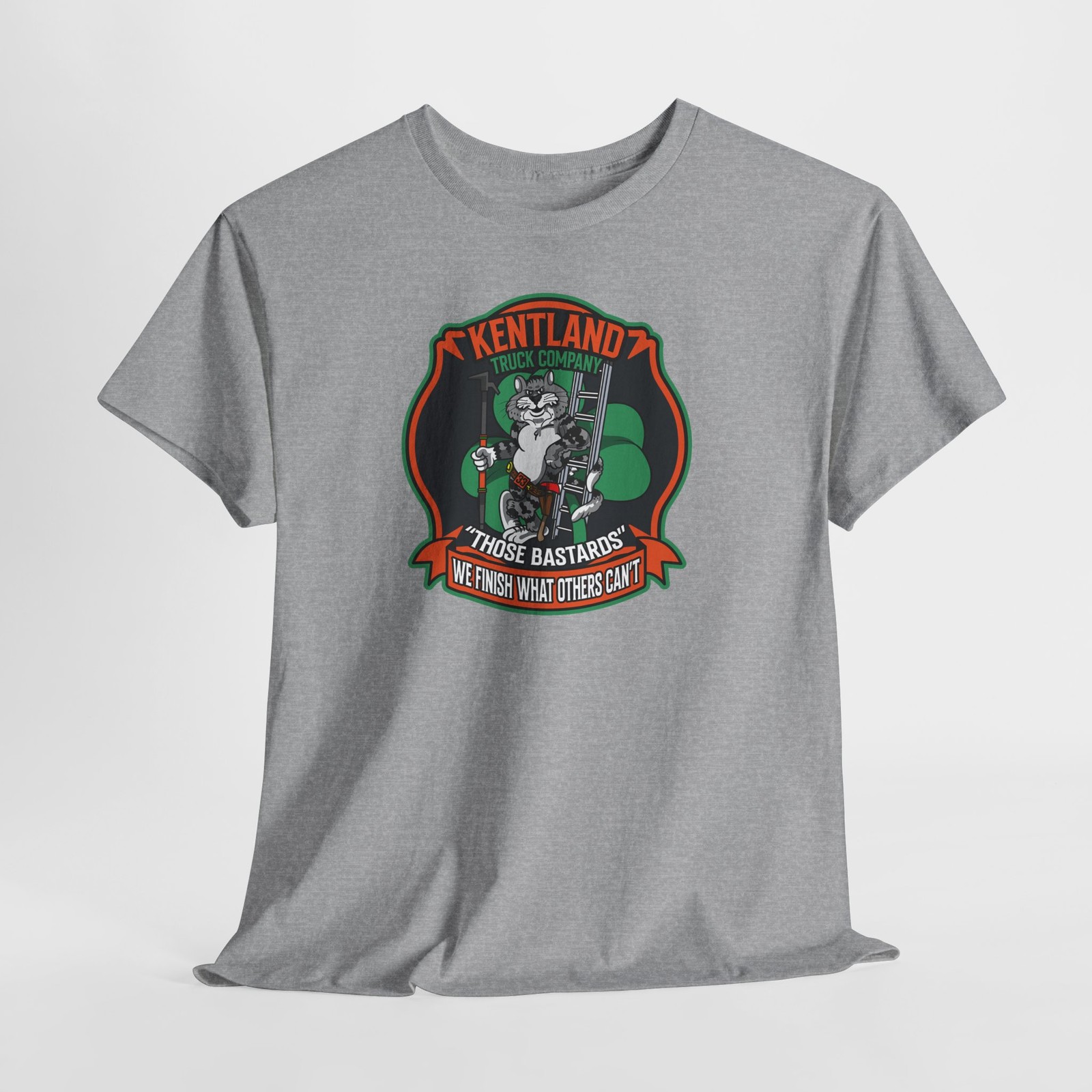 Kentland Fire Department Tower Ladder 33 Patch T-Shirt | Maryland gallery