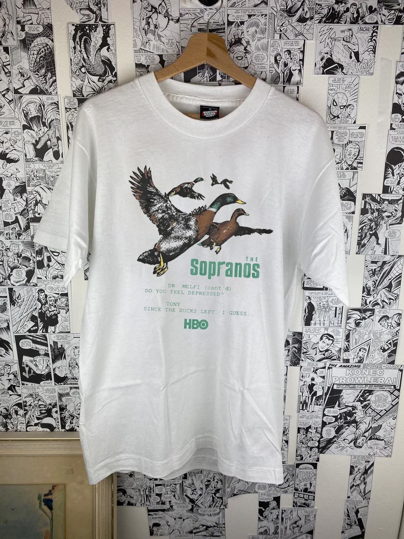The Sopranos Ducks classic style unisex white t-shirt QT7872 gallery
