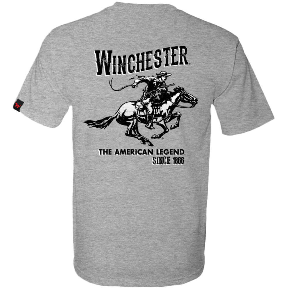 Winchester Pro - Vintage Horse and Rider Mens T-shirt gallery