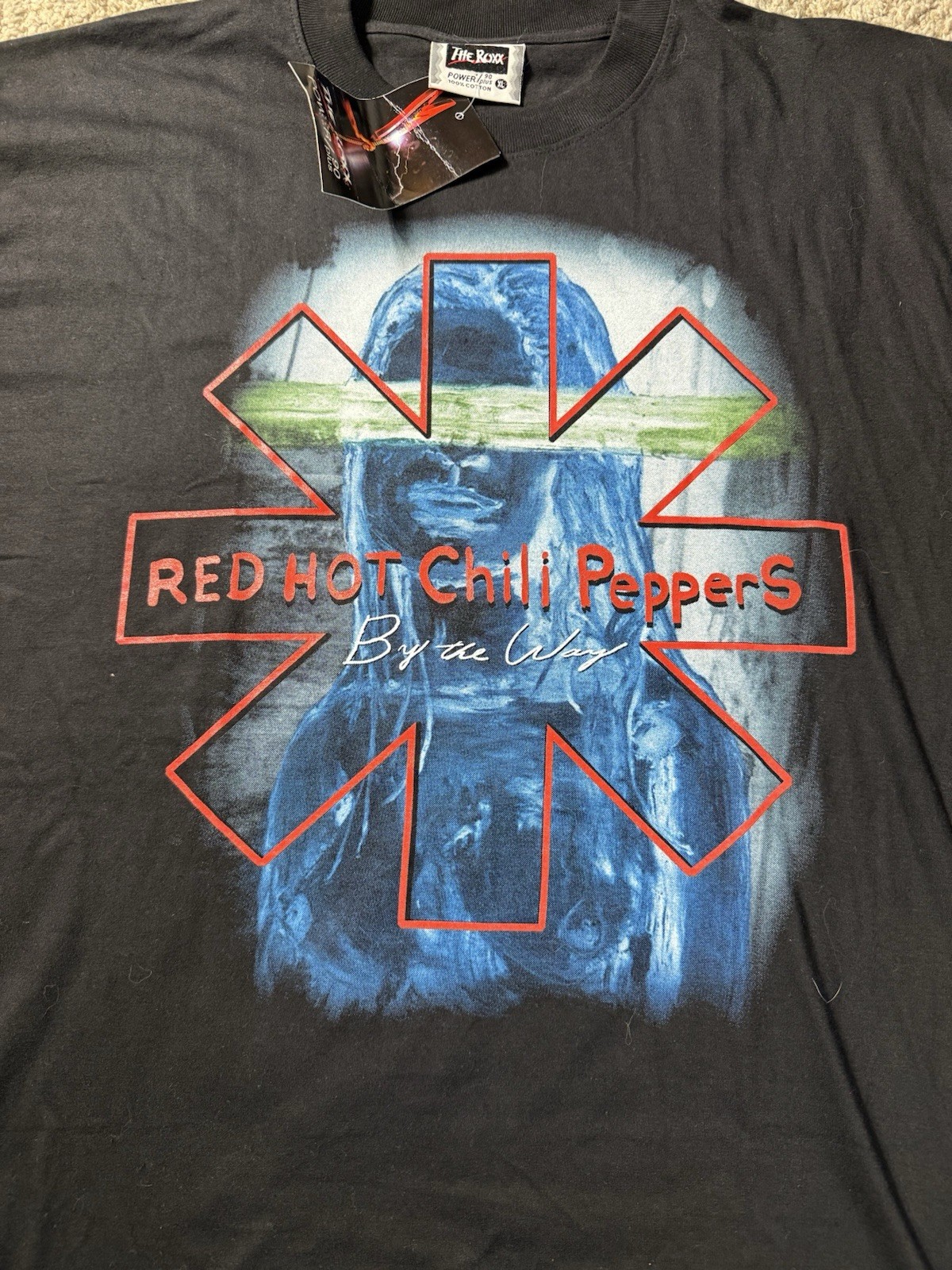 NWT The Roxx Red Hot Chili Peppers T-Shirt Men's XL Black By The Way gallery