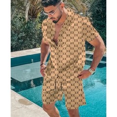 summer hawaiian sets for men