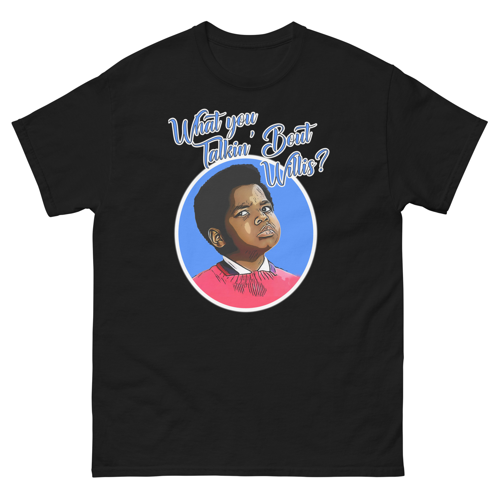 80s vintage tee- What you tlkin bout willis? Tshirt different strokes tv show gallery