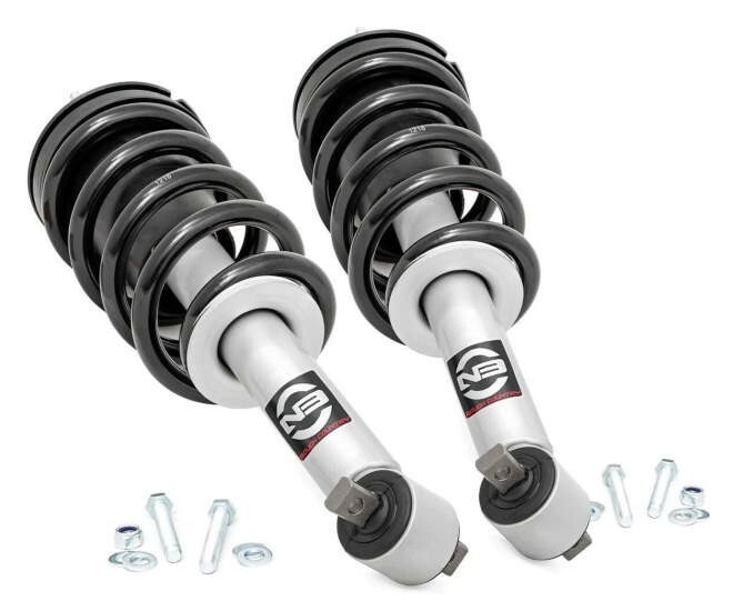 Rough Country 2″ Leveling Kit with N3 Struts fits 14-18 Silverado Sierra 1500