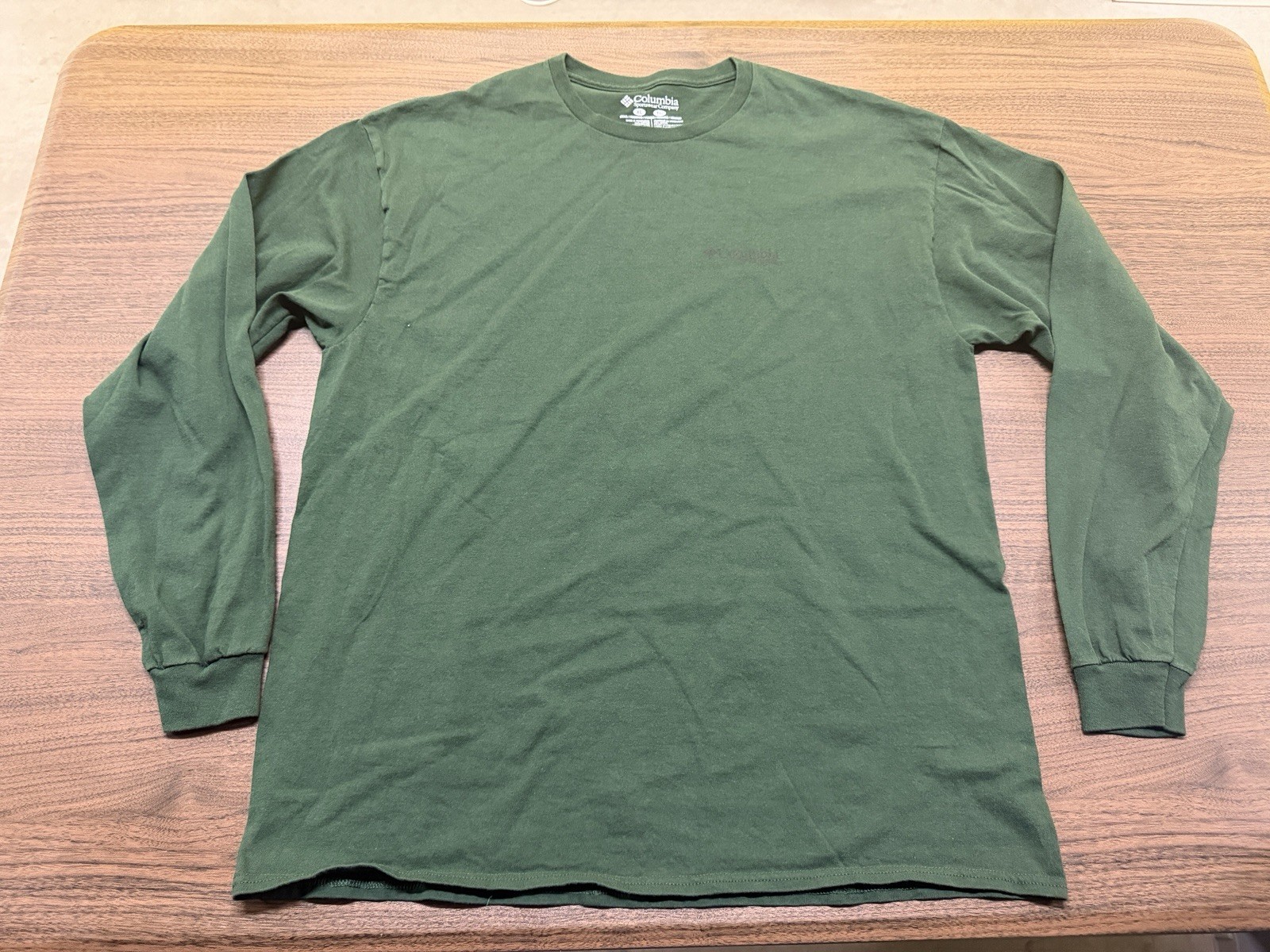 Columbia Outerwear Men's Dark Green Long-Sleeve Shirt - XL gallery