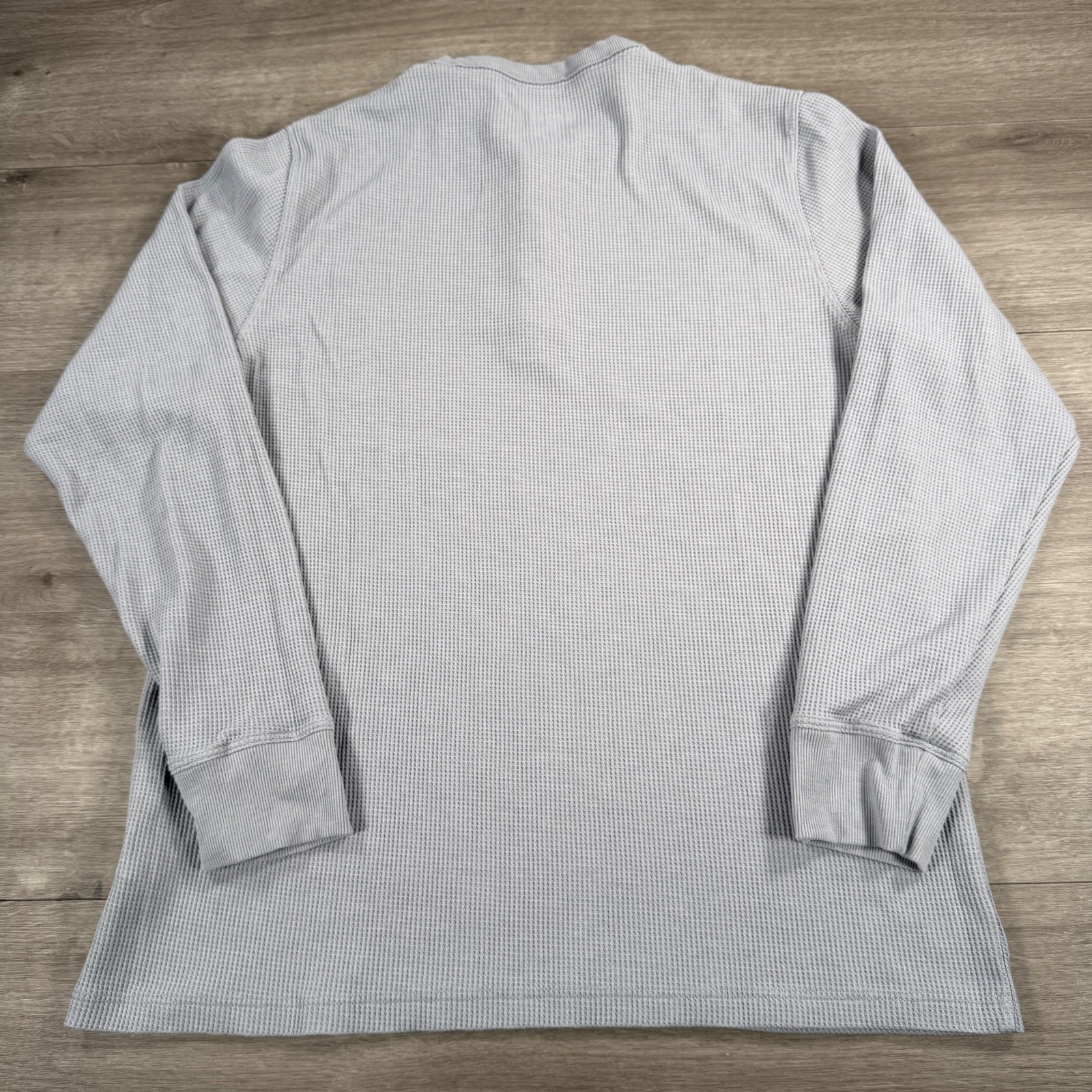 Rhone Waffle Henley Shirt Men's Sz XL Shirt Gray Long Sleeve Thermal Gorpcore gallery