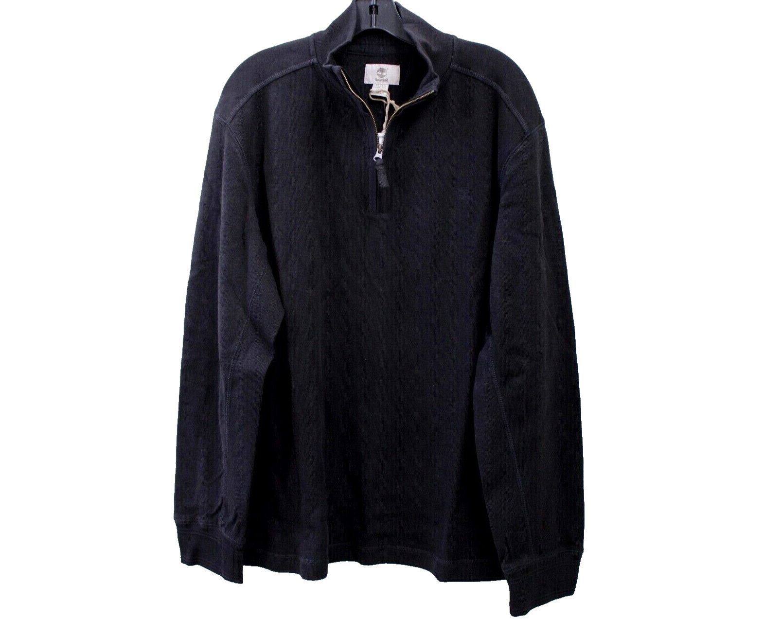Timberland Canoe River Long Sleeve Half Zip Shirt Size XXL Charcoal Black NEW