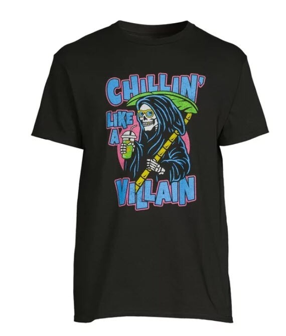 Chillin Reaper Men’s Graphic Tee 3XL (54-56)