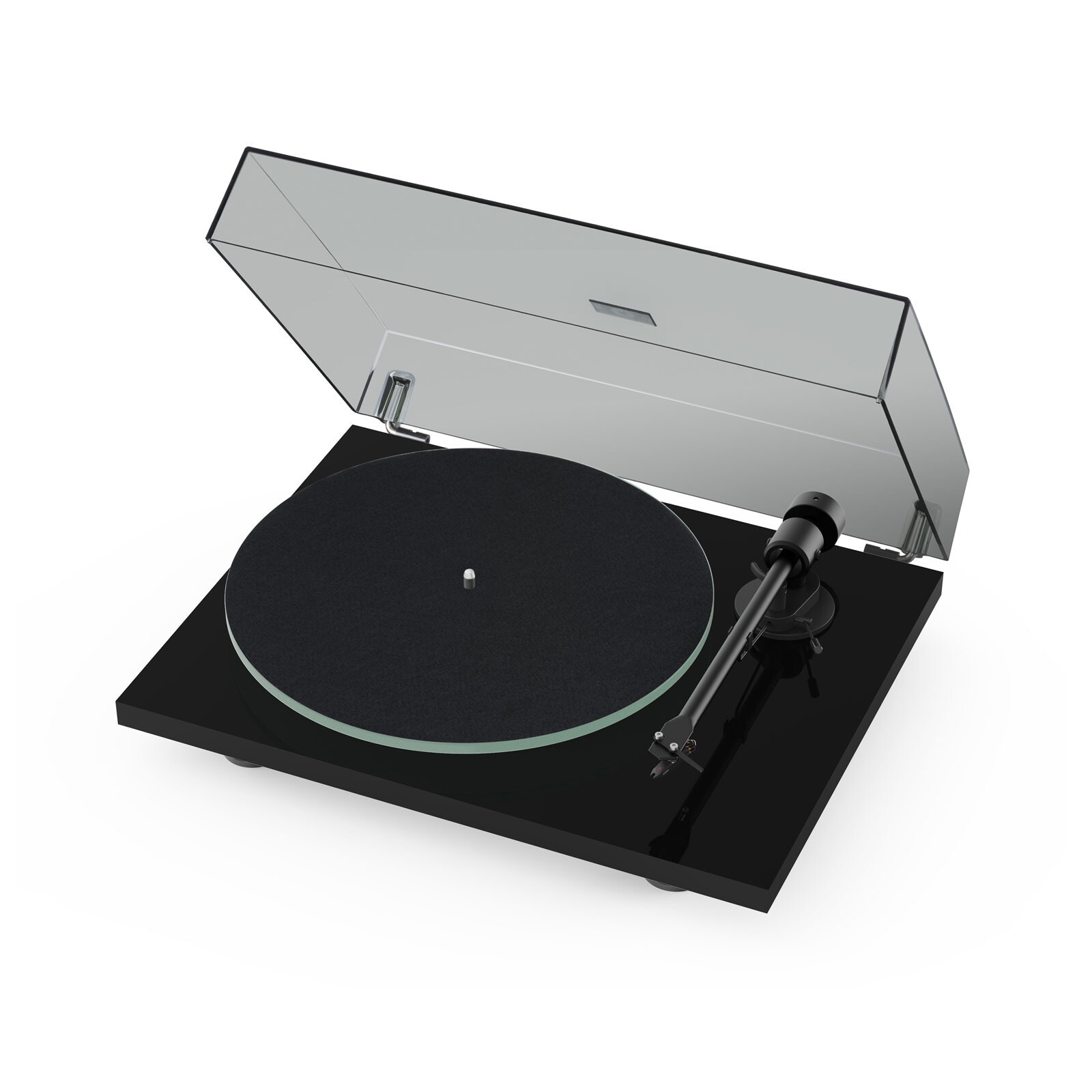 Pro-Ject T1 EVO Phono Turntable with Built-in Phono Preamp Black (Open Box)