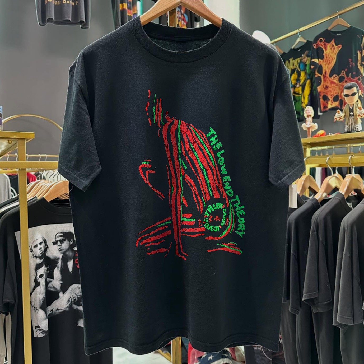 1991 Tribe Called Quest Low End Theory Classic T-Shirt Black L gallery