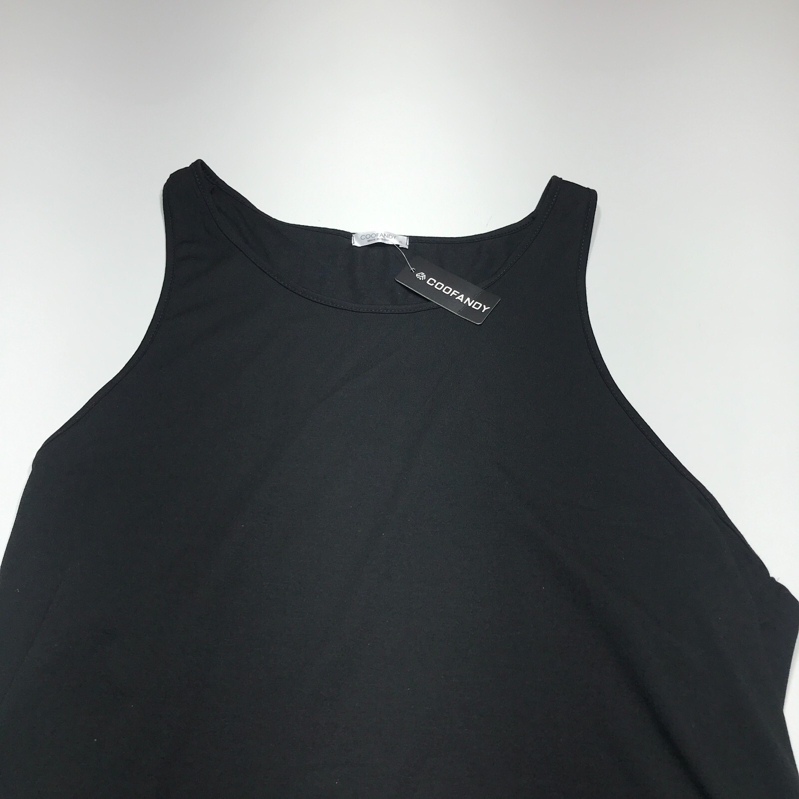 Coofandy Tank Top Mens Size XL NEW Racerback Basic Casual Polyester Breathable gallery