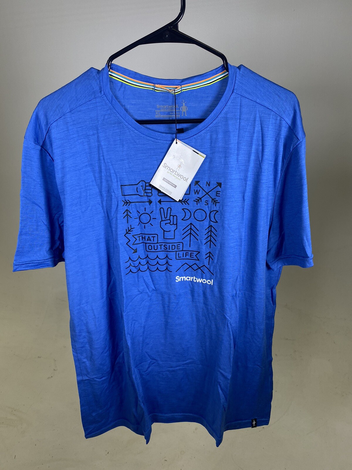 Smartwool Sport 150 Short Sleeve Men's Graphic T Sizes - S, M, L, XL, XXL - NEW gallery