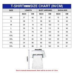 on Back Print Men’s Comfortable and Stylish T-Shirt Graphic Short Sleeve shirt