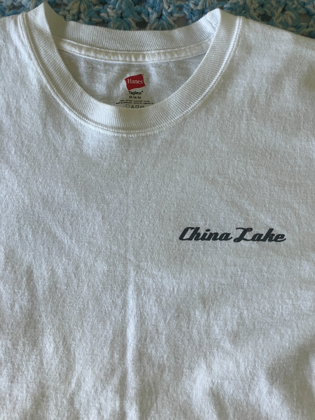 China Lake Naval Weapons Center Historical Patches T-shirt Size Medium gallery