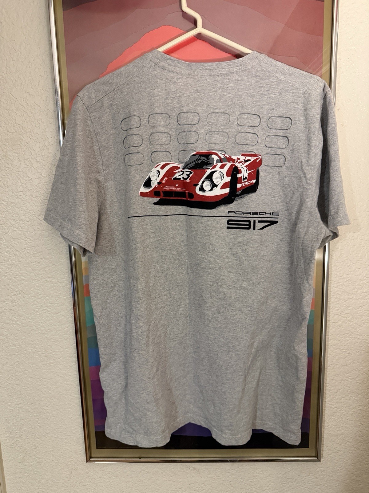 Porsche “917 Salzburg” No. 5 Limited Edition T Shirt Made In Portugal size Large