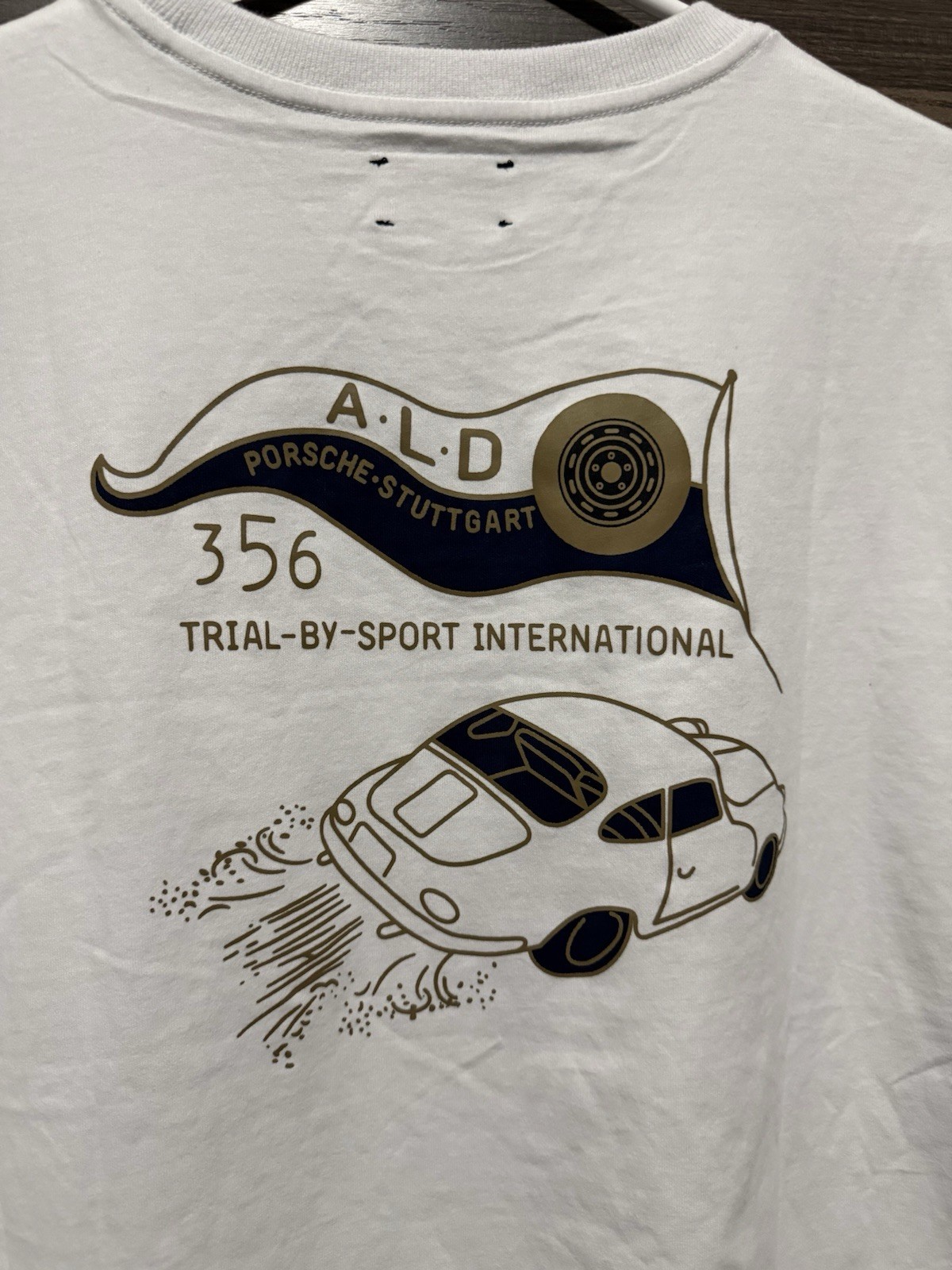 Aime Leon Dore Porshe 365 White Size XL T-shirt ALD gallery