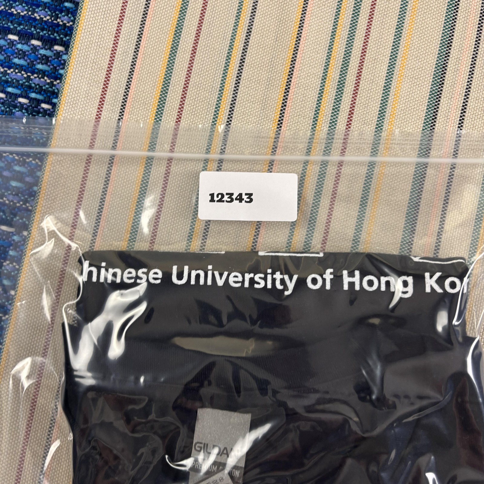 Chinese University Of Hong Kong Shirt Mens XL Black CUHK Exchange Student Tee gallery
