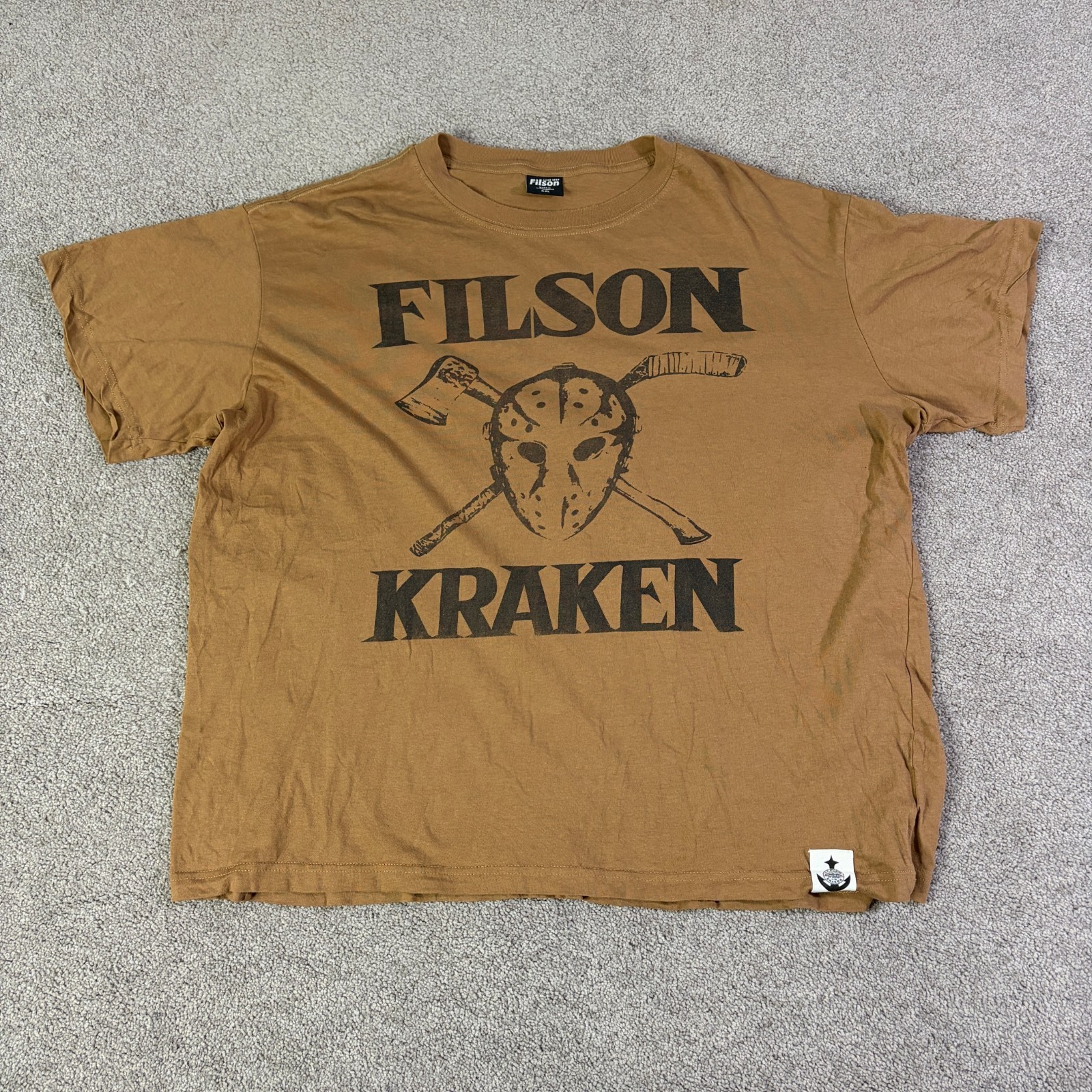C.C. Filson Seattle Kraken T Shirt Men’s XXL Brown Store Exclusive gallery