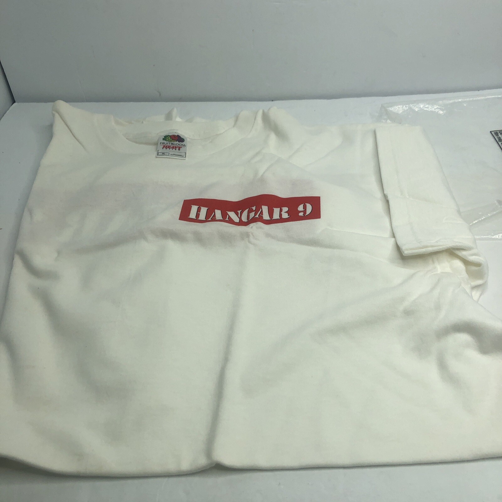 Vintage Hanger 9/Fruit Of The Loom T Shirt Size XL Graphic Front & Back gallery