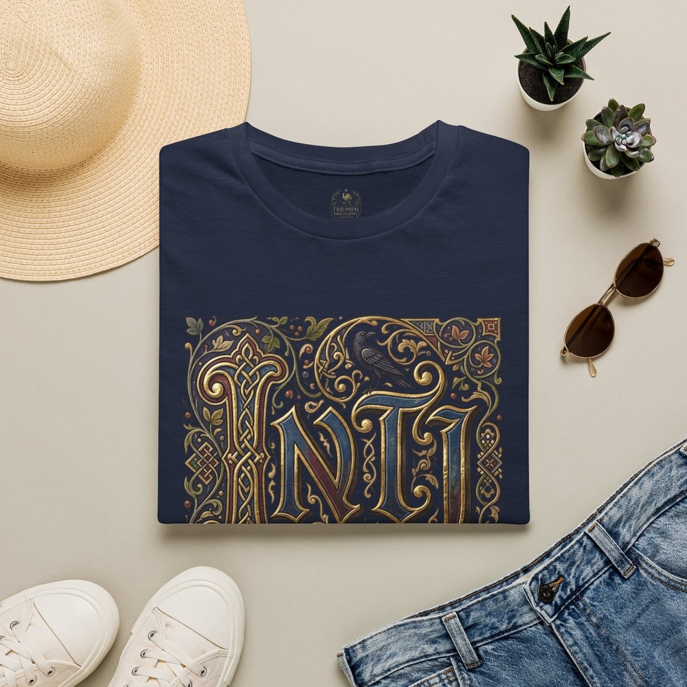 INTJ Unique T-Shirt | MBTI Personality | Illuminated Manuscript