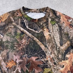 Cabelas Shirt Mens Medium Brown True Timber Camo Kanati Hunting Performance