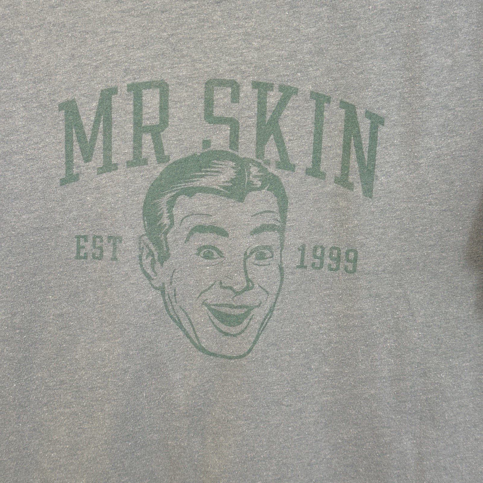 Mr. Skin Est. 1998 Retro Graphic T-Shirt Large Single Stitch Tee L Adult Website gallery