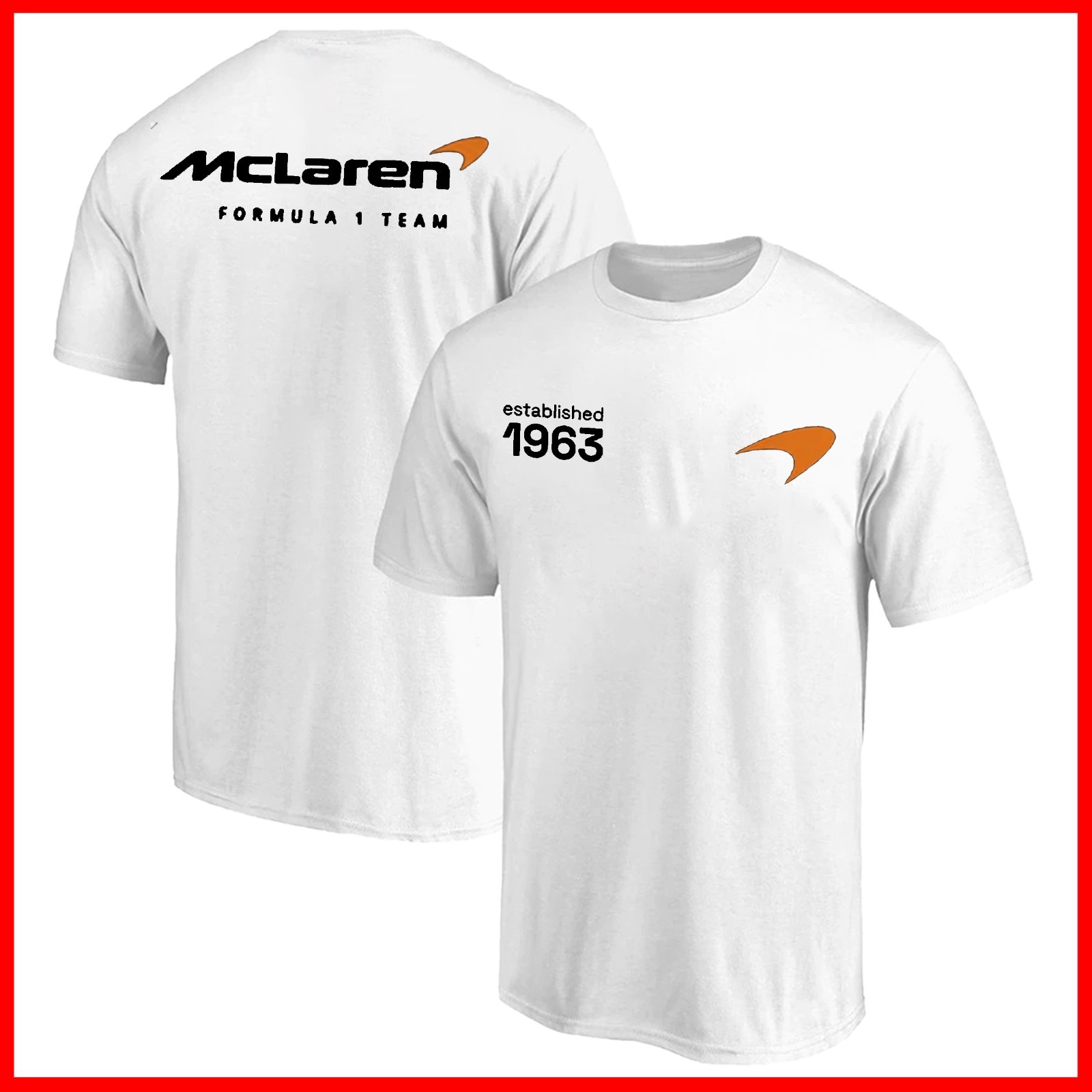 🔥 SALE - McLaren Tee Racing Team F1 Formula One Unisex Pullover All Size S-5XL gallery