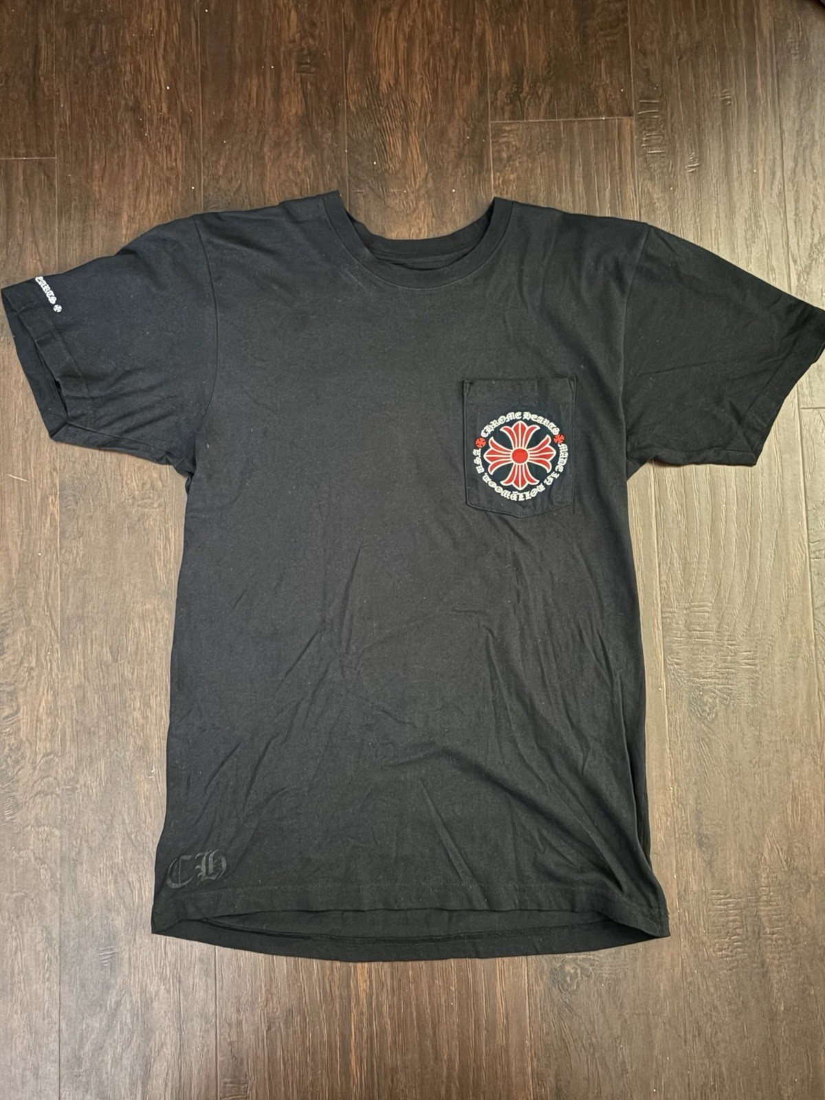 Chrome Hearts Made In Hollywood T Shirt Black Size Medium