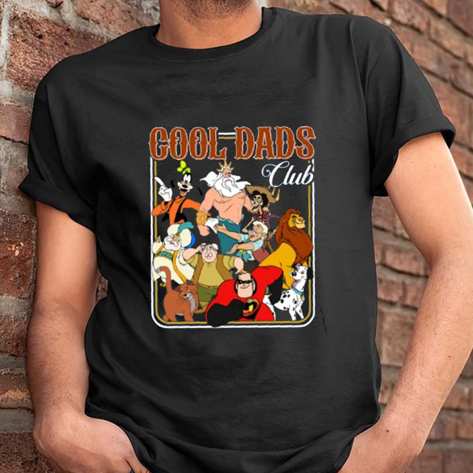 Disney Cool Dads Club T-shirt, Retro Disney Dad Vibes Tee, Father’s Day Gift