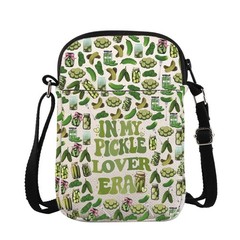 Pickle Crossbody Bag, Canning Season, Pickle Jar, Dill Pickle Messenger Bag