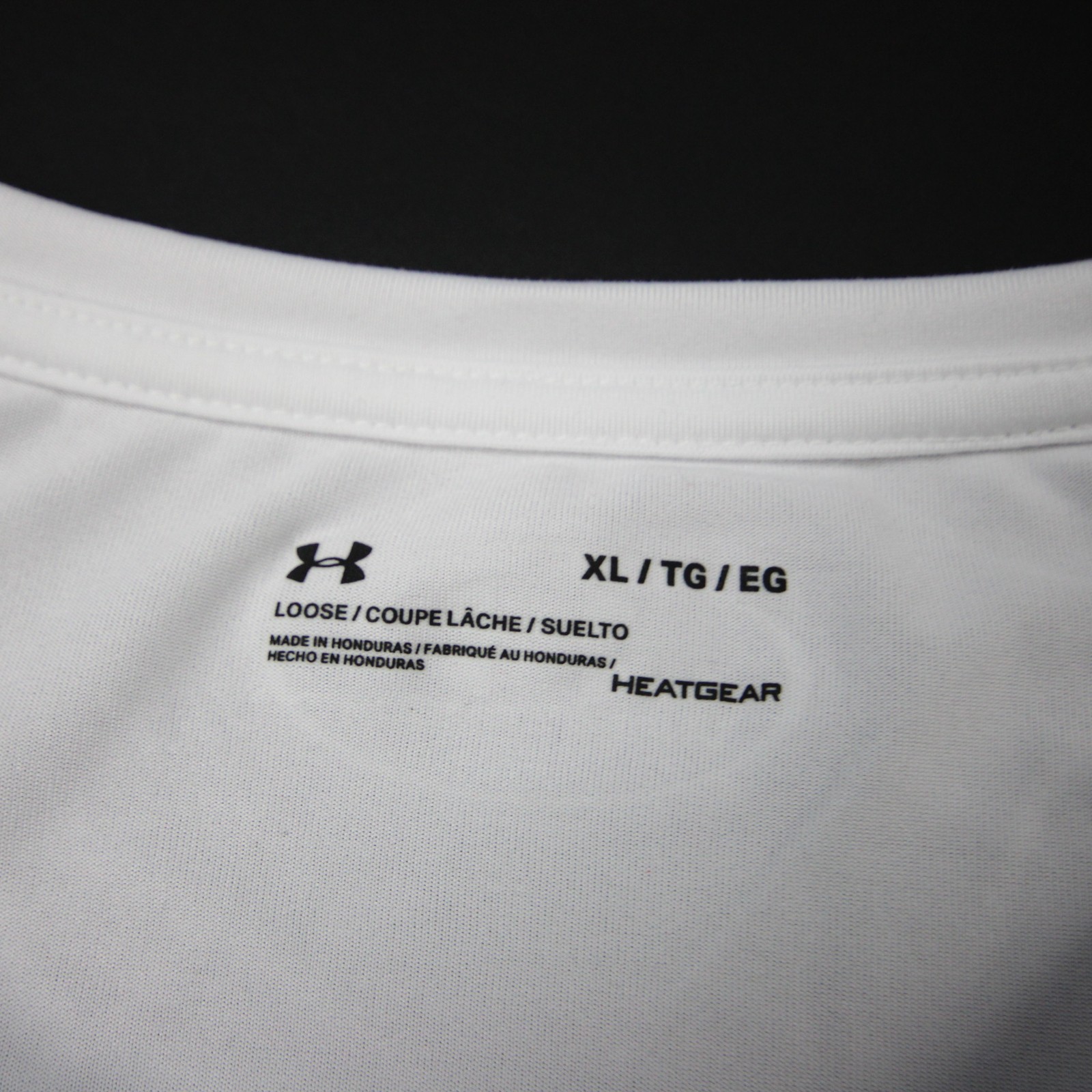 Under Armour HeatGear Short Sleeve Shirt Men's White New with Tags XL gallery
