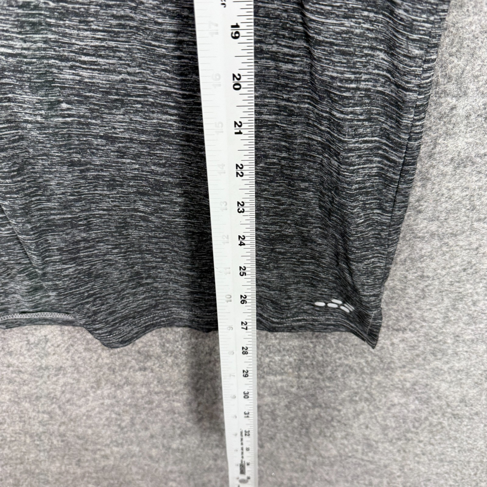 BCG T-Shirt Men 2XL Gray Ombre Short Sleeve Crew Neck Running Pullover Regular gallery