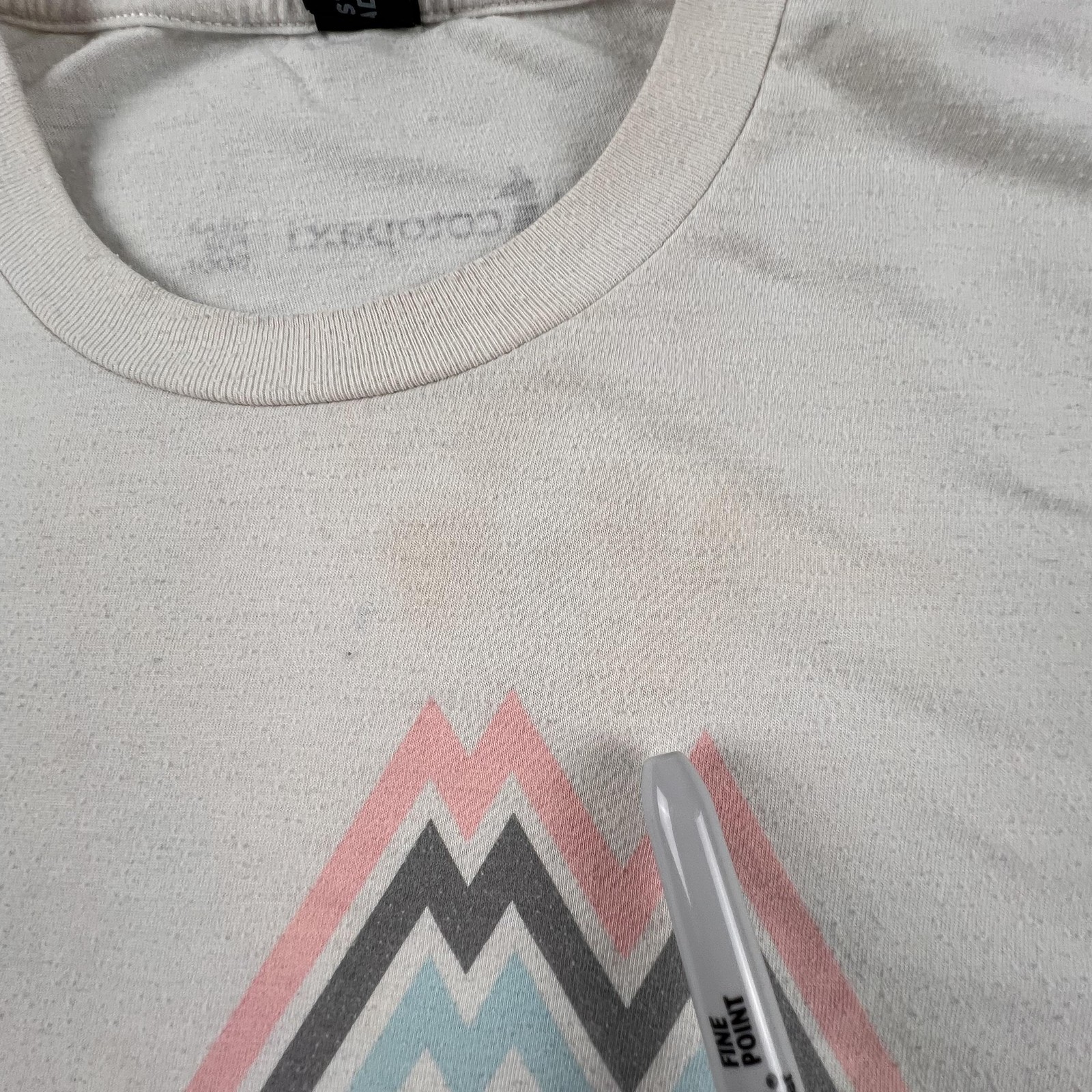 Cotopaxi Shirt Mens Medium White Mountain Graphic Tri-Blend Gear For Good Tee gallery