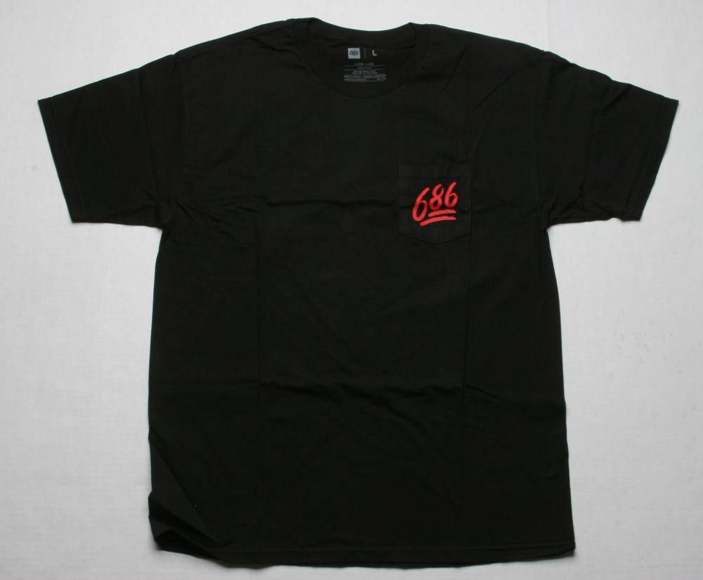 686 Emoji Tee (M) Black L7WPTS02-BLK