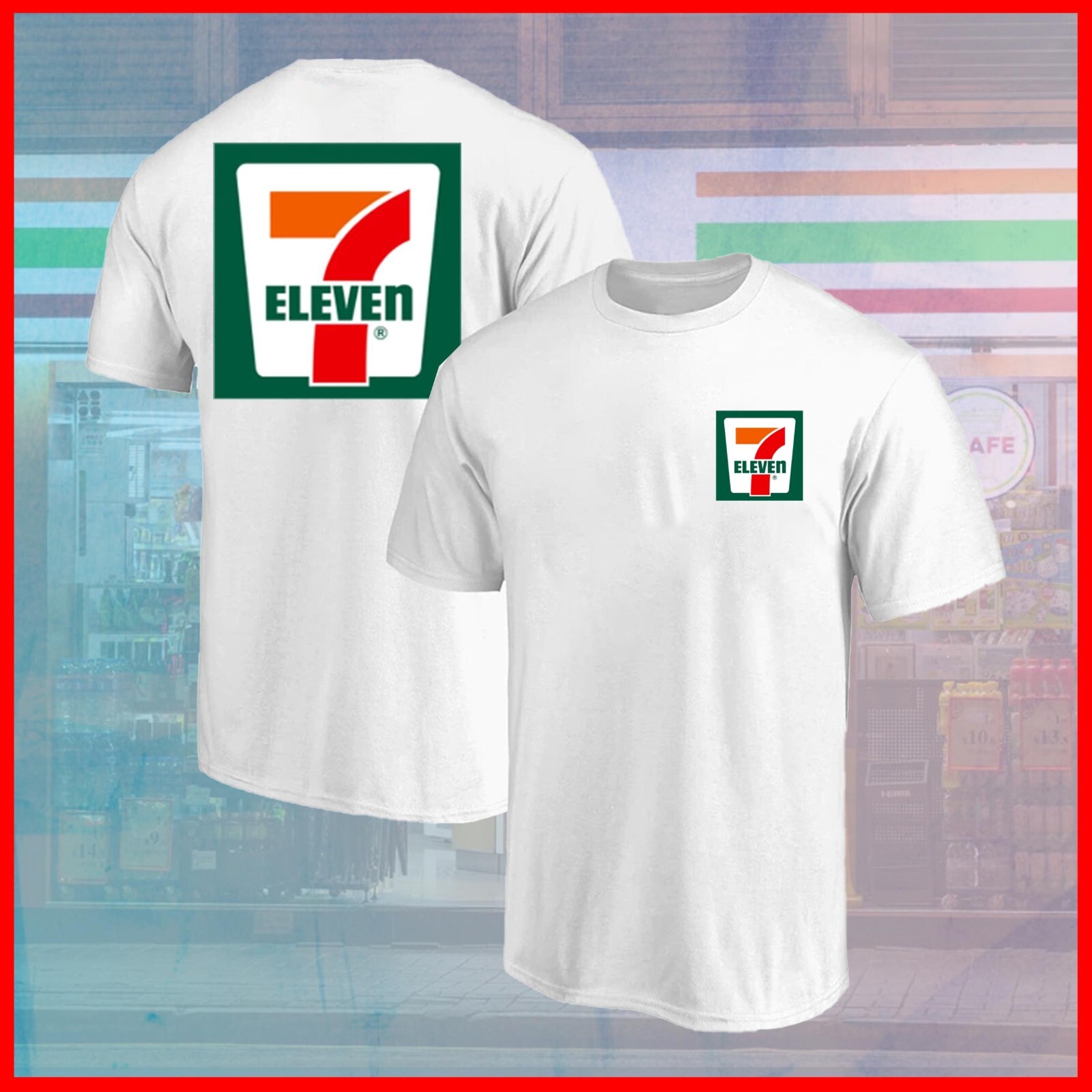 HOT!! 7 Eleven Shirt Seven Eleven Both Sides Unisex T Shirt, Gift For Fan S-5XL gallery
