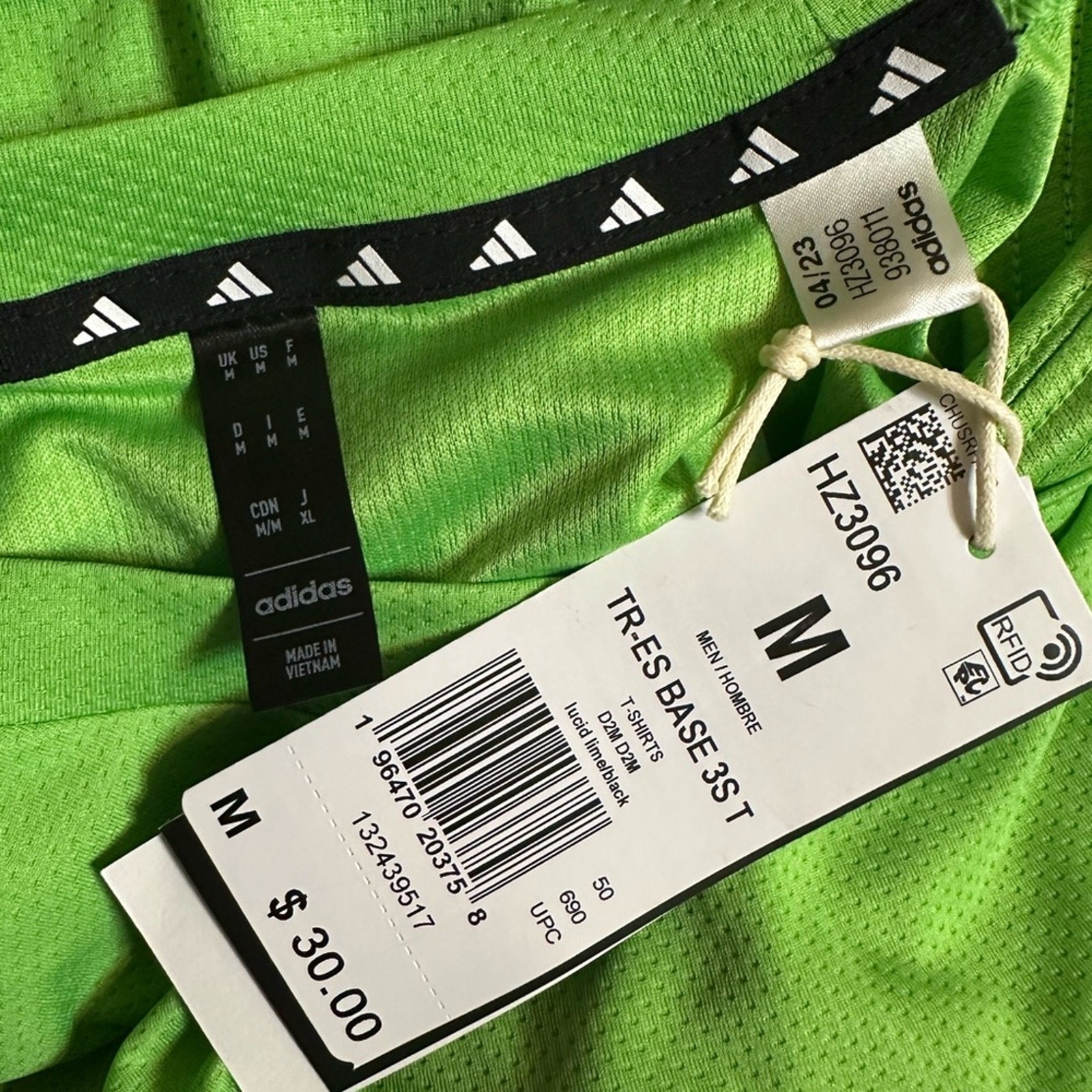 Adidas Train Essentials 3-Stripes Training T-Shirt ‘M’ gallery