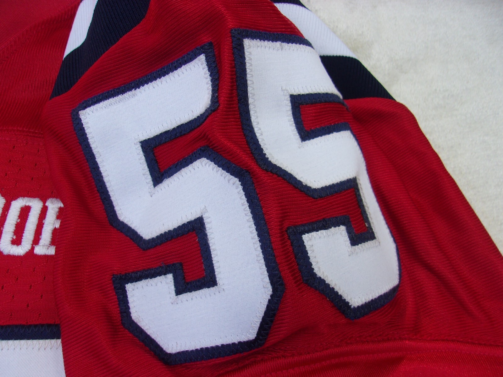 NWOT Russell game cut football jersey, nylon blend, mens XL, teams, colors, long gallery