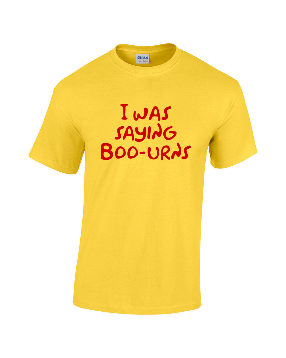 I WAS SAYING BOO-URNS T-Shirt Multi Colors S-XL The Simpsons Hans Moleman gallery