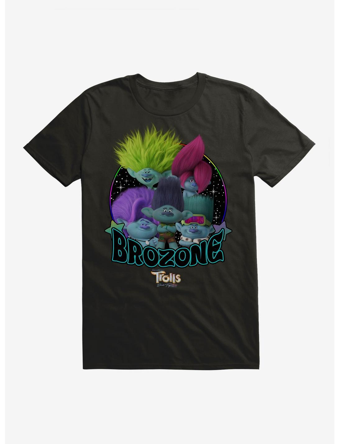 Trolls 3 Band Together Brozone Group T-Shirt - NEW!black color gallery