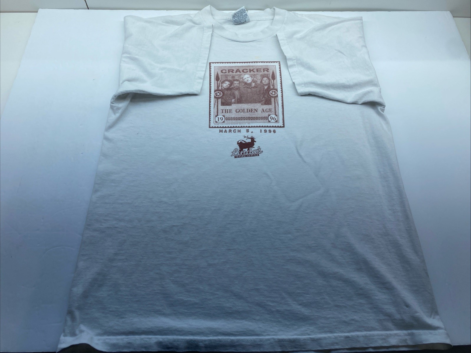 Vintage Cracker The Golden Age Concert T-Shirt Size XL gallery
