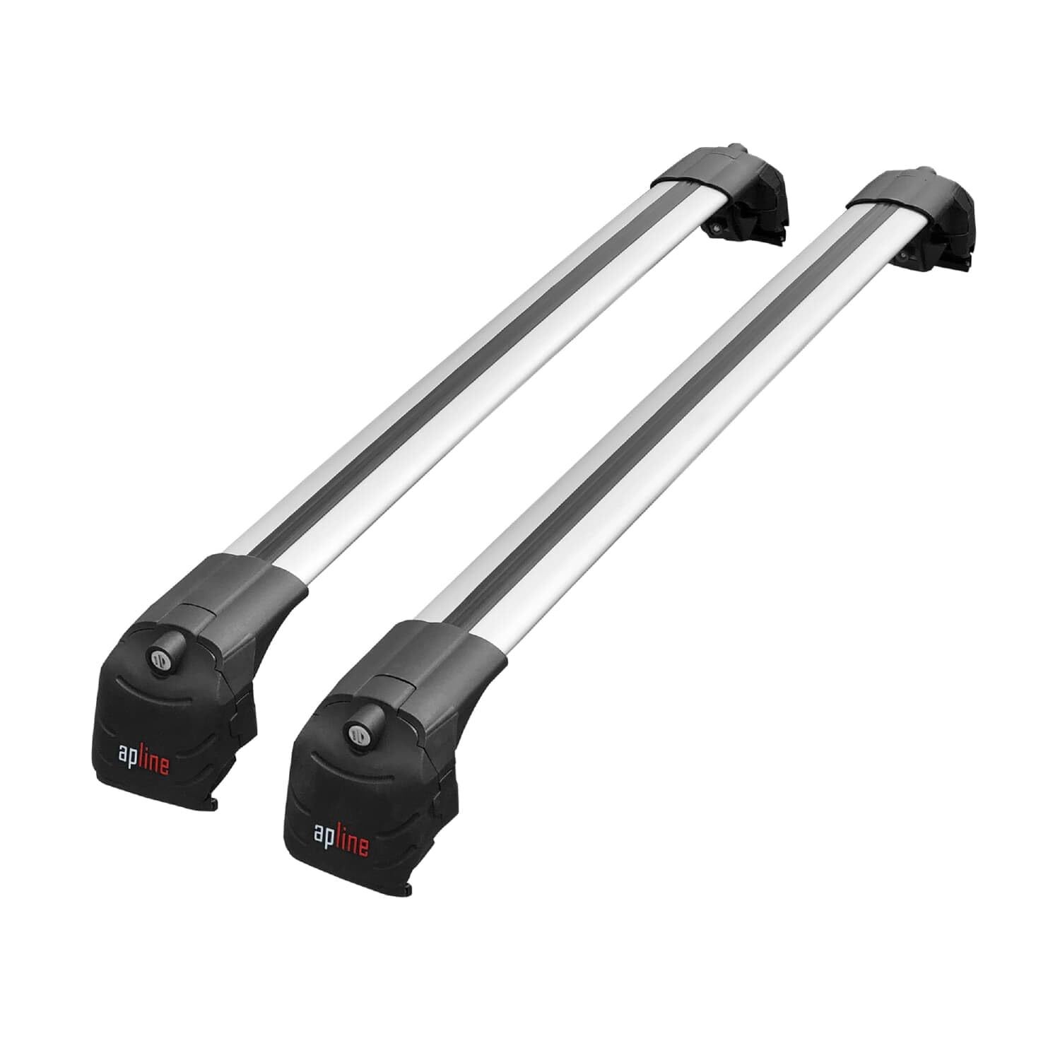 Compatible with Audi A4 (B9) Avant 2016-2025 ACE-2 Car Roof Rack Cross Bar Grey