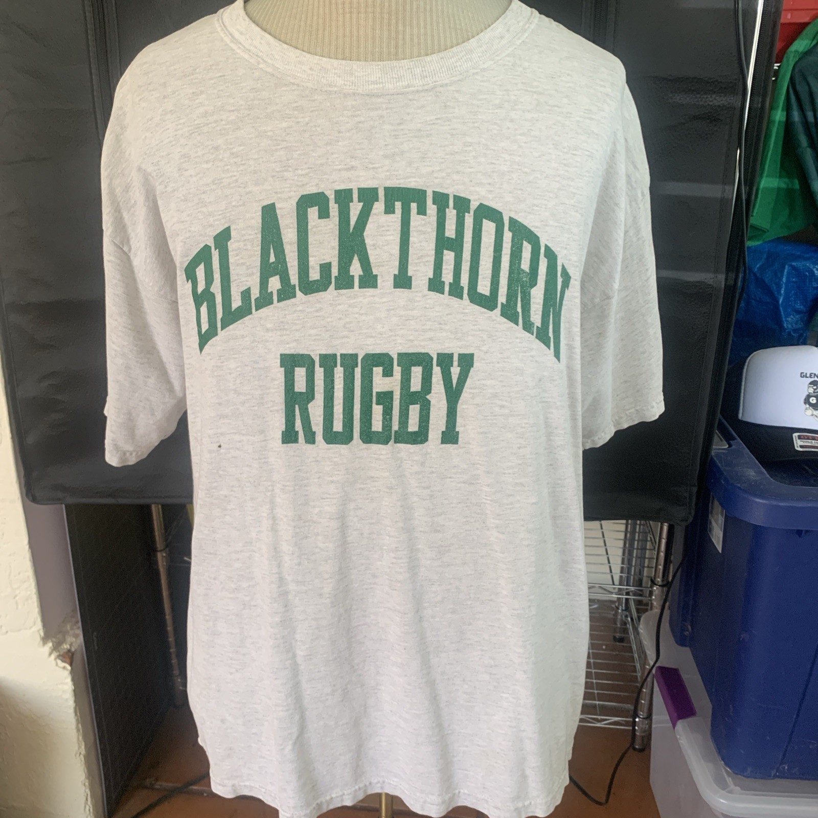 VINTAGE Blackthorn Rugby Football Club T-shirt 1990s Gildan Ultra Silk Screened gallery