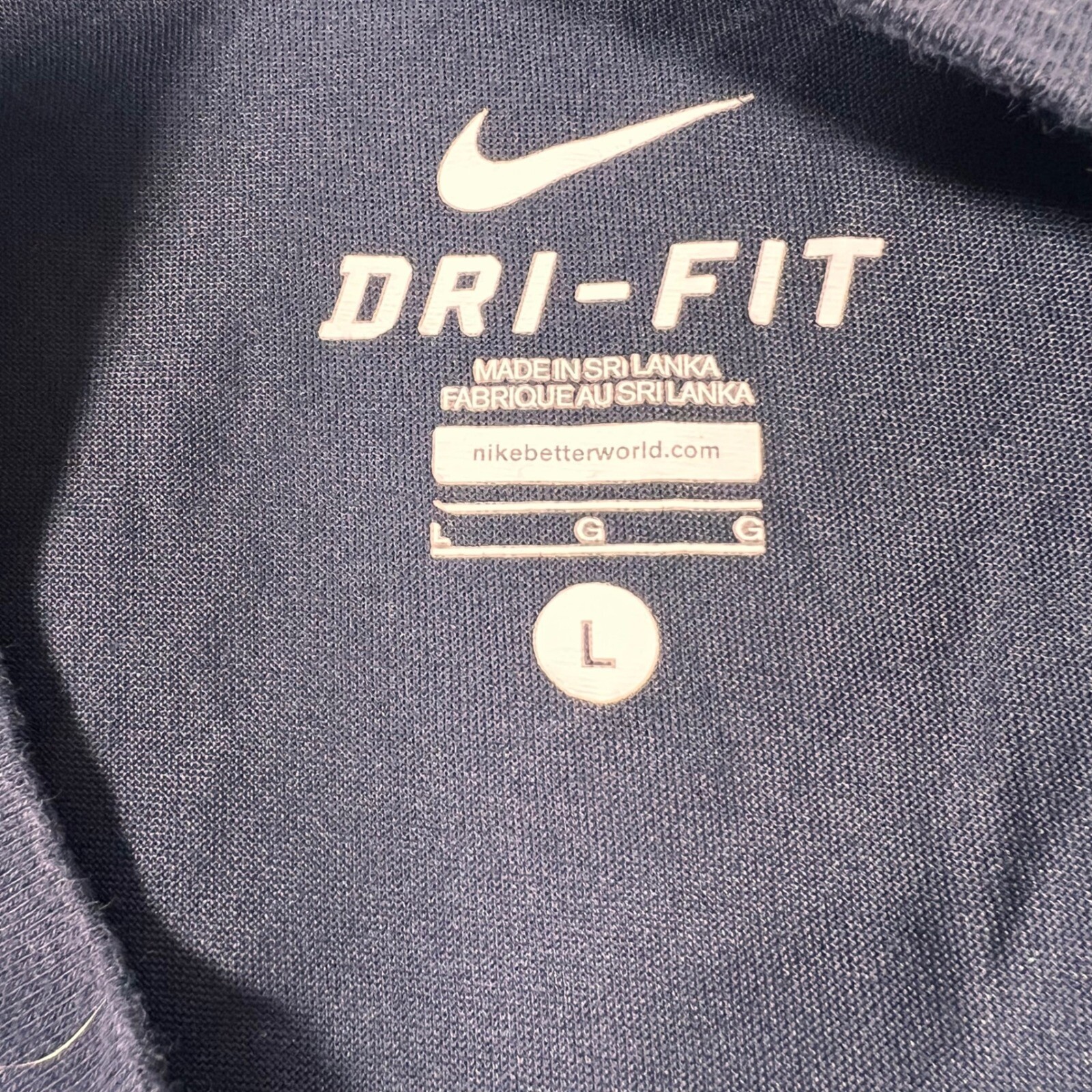 Nike Dri-FIT Graphic T-Shirt Baseball Player Activewear Tee Large gallery