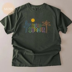 Hello Summer Comfort Tee Summer