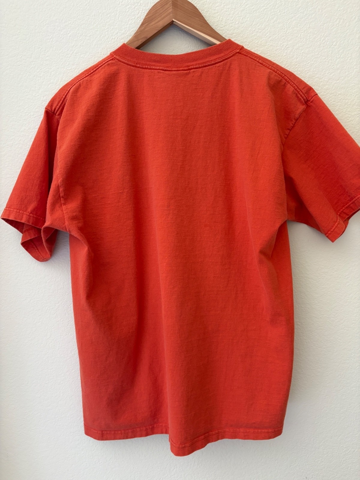 Vintage 90s Y2K Walt Disney World Embroidered Mickey Mouse Pocket T Sz L USA gallery