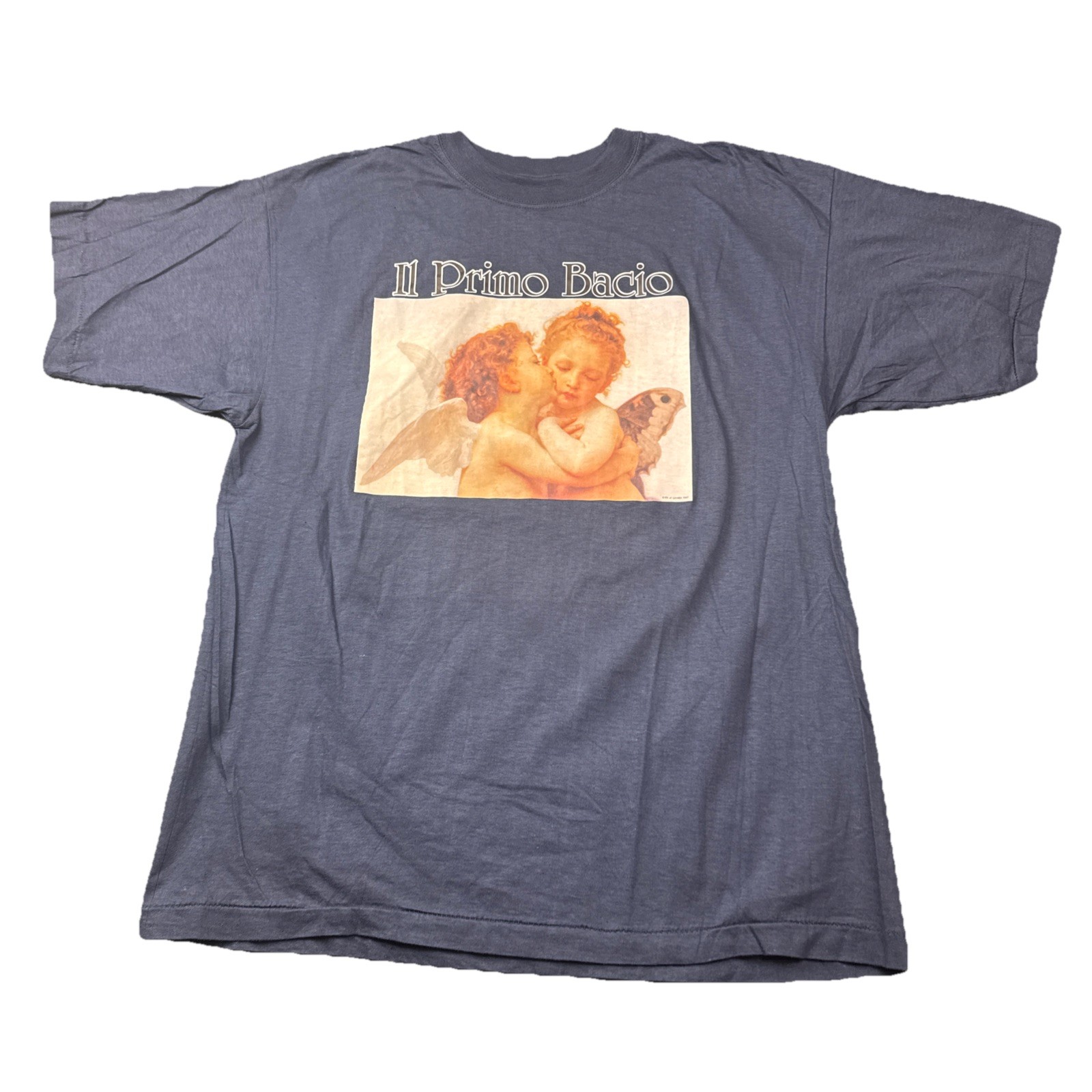 VTG 1980’s Il Primo Bacio First Kiss Angels T-Shirt See Measurement Size 2XL gallery