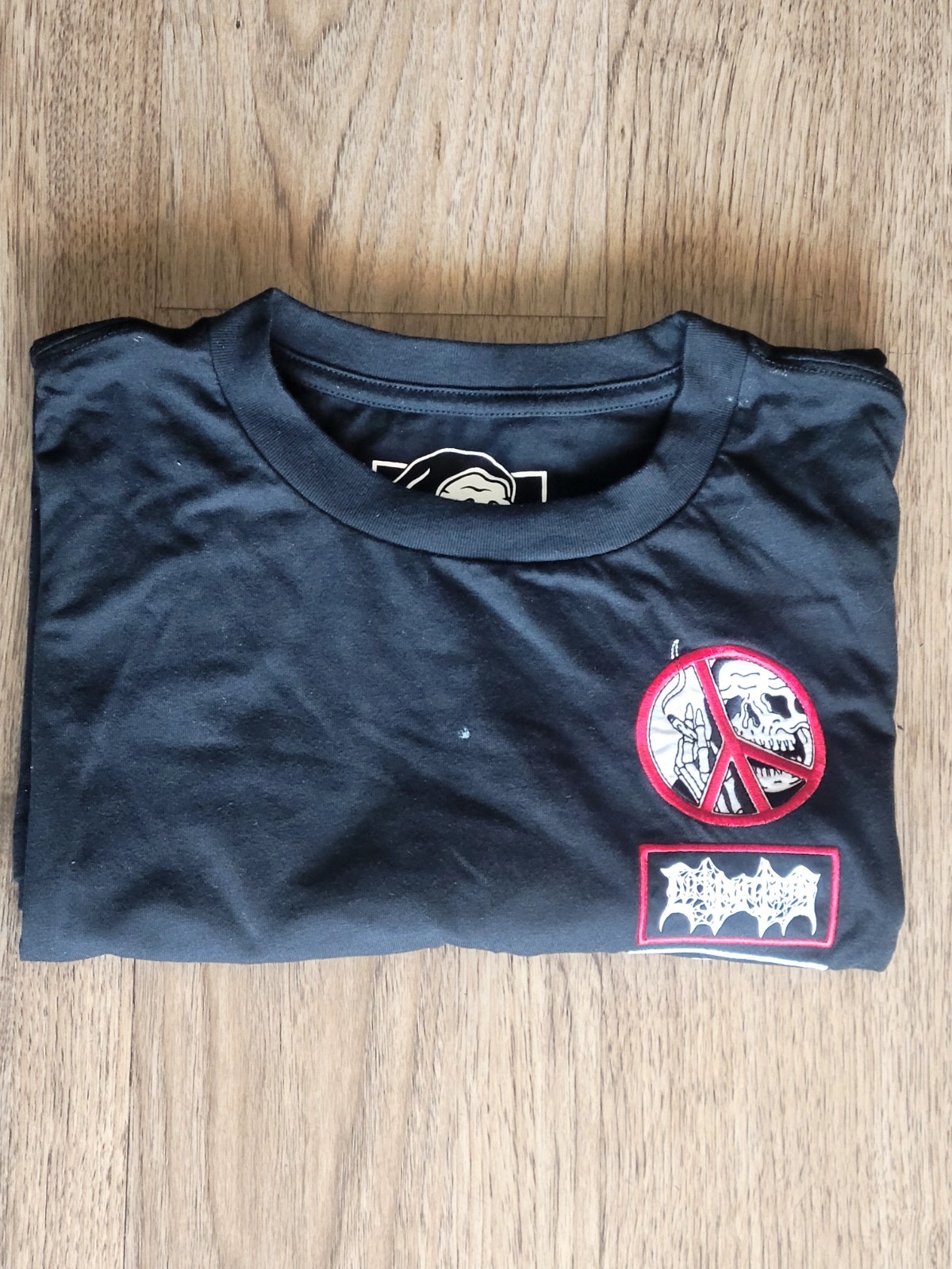 Lurking Class by Sketchy Tank Lurker Box Logo Tee Black Short Sleeve Medium gallery