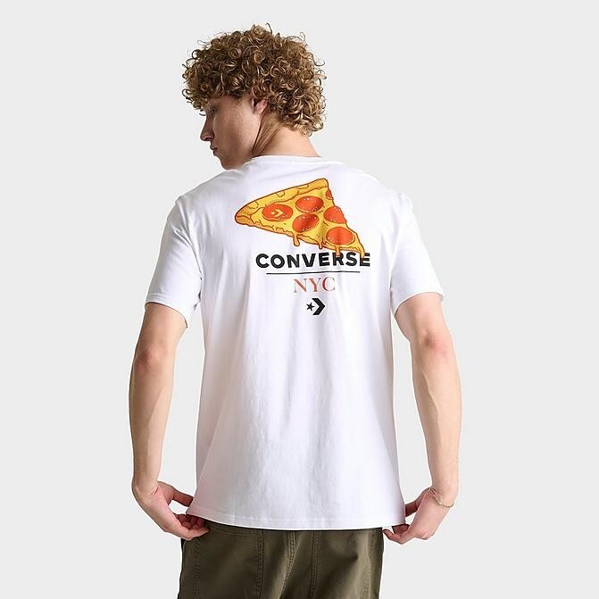 Converse NYC Logo graphic MensT-Shirt White Medium NWT